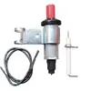 Ignitor de Pistola de Fogo Digital Modificado Interruptor de Ignição Tipo Push com Cabo de Extensão Pistola de Calor Pistola de Spray Ignitor