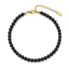 Moda Transfronteriza Europea y Americana Tobillera Sencilla de Perlas Blancas para Mujer Estilo Maduro Suave Uso Diario Joyería para el Pie Ajustable