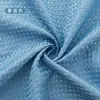 Cortina de chuveiro de banheiro transfronteiriça branca leitosa espessa jacquard padrão waffle cortina de tecido jacquard de cor sólida à prova d'água sem furos