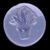 Molde de silicona para espejo multiestilo, pegamento de cristal, bola de cactus, molde de pegamento Tierra, colgante para llavero, accesorios decorativos