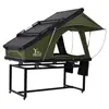 Tienda de campaña de techo triangular con soporte diagonal ultradelgada, no requiere montaje, impermeable y cálida, tienda de campaña de techo todoterreno para SUV en stock