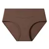 Ropa interior personalizada para mujer de talla grande transfronteriza desde la fábrica de origen, control de abdomen de cintura media, serie de colores Melard, algodón puro para mujer de cintura media