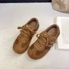 Zapatos Deportivos Alemanes Retro con Aumento Interno de Altura para Mujer 2026 Nueva Colección Primavera Versátiles de Doble Hebilla Zapatos de Forrest Gump Deportivos Casuales Plataforma de Suela Gruesa