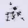 Acessórios para Olhos Ovais de Perna Reta Palito Torcido de Feltro de Lã Feito à Mão Plugue Reto Acessórios para Nariz de Boneca DIY