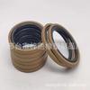 Anillo de sellado combinado giratorio con orificio de sellado de cilindro hidráulico de anillo gris y almohadilla de PTFE