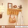 Perchero de Madera para Pared para Entrada, Diseño Creativo de Teclas de Piano, Perchero para Abrigos y Sombreros que Ahorra Espacio para la Entrada