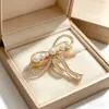 Broche de Tulipán de Zirconia de Alta Gama Xiliang Feizi Corsage de Tulipán Colorido Estilo Coreano Pin de Regalo Elegante Venta al por Mayor