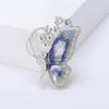 Broche popular europeu e americano de esmalte com gota de óleo de borboleta, acessório de moda de alta qualidade para roupas, broche anti-exposição para cardigã