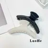 Luohuo Jewelry Estilo Coreano High-End Presilha de Cabelo de Acetato Presilha de Tubarão Retrô Francesa Penteado para a Parte de Trás da Cabeça Acessório de Cabelo Elegante