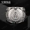 Joias Baoman Diamante Zircônia Cristal Anel Casual Europeu e Americano Joias de Prata Anel Clássico Elegante Joias Atacado