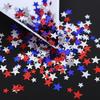 Día de la Independencia 12 Rejillas Colorido Forma de Estrella Brillo para Uñas Estrellas Mixtas Decoraciones para Uñas Brillo para Uñas de Mascotas Venta al por Mayor