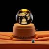 Bolo de aniversário 3d estéreo laser gravação bola de cristal de alto valor de cor luz quente luz noturna para enviar presente de aniversário da namorada