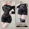 Lingerie sexy, renda sexy, tentação pura, saia que abraça os quadris, conjunto de pijama uniforme de secretária sexy para boate feminino 1072