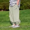 Calça Anti-Mosquito Esportiva Cool Infantil 2026 Verão Novo Estilo Calça Casual Fina para Meninos Calça Protetora Solar para Uso Externo para Meninos