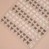 Redanco5D Embutido Popular Desenho Animado Adesivo para Unhas Laço Fofo Adesivo Estéreo para Unhas Dr1442