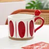 Taza de cerámica estilo japonés taza de pareja taza para café con leche taza de té de alto valor taza para beber regalo de vacaciones