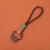 Novo Chaveiro de Couro Bovino Fosco de Alta Qualidade para Carro DIY Universal para Homens e Mulheres Pingente Pequeno Acessório