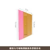 Raspador Blando Trapezoidal Transfronterizo, Raspador Dorado, Película para Cambio de Color de Carrocería de Coche, Raspador Magnético de Plástico para Sellado de Bordes Publicitario