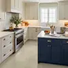Azulejos de suelo de espuma engrosada esmerilada de forma encantadora y única para uso doméstico, pegatinas de azulejos autoadhesivas impermeables y resistentes al aceite para cocina, venta al por mayor transfronteriza
