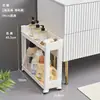 Prateleira de Armazenamento com Fenda 12/16/24cm Banheiro Vaso Sanitário Gabinete Móvel para Fendas Cozinha Prateleira Estreita ao Lado da Geladeira