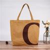 Fábrica feita sob encomenda bolinhos de arroz bolsa de lona serigrafada logotipo versátil casual senhoras bolsa de ombro bolsa coreana