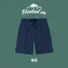 Shorts Esportivos Masculinos de Verão Finos e Largos de Seda Gelada para Comércio Transfronteiriço Personalizado no Sudeste Asiático