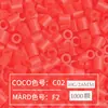 Paquete de Recarga de 264 Colores 1000 Piezas 2.6 mm Fusion Beads Tablero de Pines Set de Rompecabezas Beads para Planchar Serie Completa de 264 Colores