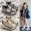 Zapatos Deportivos Nuevos de Primavera y Otoño para Niños, Zapatos Casuales Cómodos de Moda para Niños, Zapatos Ligeros Transpirables para Correr con Velcro para Estudiantes