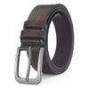 Cinturón Popular Transfronterizo para Hombre con Hebilla de Aleación, Estilo Japonés, Cuerpo del Cinturón de Cuero Sintético de Alta Calidad, Cinturón Vintage de Alta Gama, Cinturón Ligero de Lujo para Pantalones