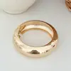 Pulsera Redonda Grande Brillante Transfronteriza Europea y Americana Estilo Ins Ancha Abierta Nicho Popular Pulsera Bracel