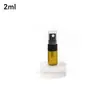 En Stock Marrón 2ml 3ml 5ml 10ml Botellas Muestreras Opacas, Botellas Recargables para Perfume, Botellas con Atomizador, Botellas Portátiles para Aceites Esenciales