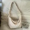 Bolso de cuadros transfronterizo para mujer, nuevo bolso de hombro casual de verano 2026 para la escuela y el trabajo, bolso cruzado tipo dumpling de gran capacidad