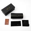 Venta al por mayor al contado Nueva caja de gafas de marca de alta gama Moda Caja de metal para gafas de sol Caja para gafas de sol Juego de caja para gafas de sol