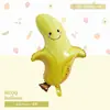 Nuevos Globos de Papel de Aluminio de Piña, Sandía y Fresa con Dibujos Animados para Fiestas Transfronterizas de Verduras y Frutas, Decoración de Cumpleaños, Lindos Productos Nuevos