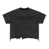 Ropa para Hombre Etai Estilo Retro Algodón Puro Desgastado Holgada de Manga Corta Camiseta para Hombre Camiseta de Alta Calidad Estilo Urbano para Hombre
