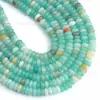 Cuentas de Piedra Natural Cuentas de Ábaco Amazónico Cuentas Sueltas Cuentas de Rueda Cuentas Espaciadoras Cuentas Planas Cuentas Redondas Accesorios para Pulseras y Collares DIY