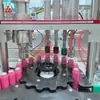 Máquina de Llenado de Aerosoles Binaria Totalmente Automática de Alta Velocidad con Control PLC, Elevación Automática, Motor a Prueba de Explosiones y Spray para Protector Solar