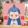 Pintura Digital Nezha DIY Fofo Criança Mágica Caos no Mar Colorir Presente de Feriado Feito à Mão Desenho Decorativo Desenho para Pendurar