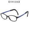 4 años a 13 años silicona antideslizante pata armazón de gafas para niños niños y niñas estudiantes niños ambliopía armazón de gafas cuerda para la cabeza