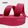 Cinta de Algodón Gruesa de 38 mm, Correa para Bolso DIY, Correa de Sujeción para Cinturón, Cuerda para Mascotas, Accesorios de Decoración para Zapatos y Sombreros