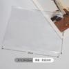 Bolsas de PVC transparente de alta definición con cremallera en stock para almacenamiento de joyas, bolsas autosellables de plástico esmerilado