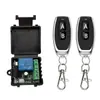 Dc12V Nuevo Estuche Pequeño de Cuero Controlador Control de Acceso Iluminación Cerradura Eléctrica Puerta Interruptor Unidireccional Interruptor de Control Remoto Inalámbrico