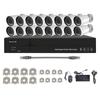 Tuya Tuya Conjunto PoE Multicanal Cámara de Vigilancia Grabador de Video Conjunto HD Inteligente Visión Nocturna Infrarroja