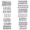 Atacado de Acessórios para Joias DIY Transfronteiriços, Diversas Contas Pequenas com Furo em Formato de Asa, Contas Espaçadoras, Contas para Fio, Materiais para Fazer Colares Artesanais
