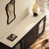 Mesa auxiliar Gabinete de TV Tapete de mesa Gabinete de zapatos Encimera de entrada Tapete protector Lujo ligero Sentido avanzado Impermeable Antideslizante Mantel desechable
