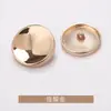 Botões Metálicos Côncavos Costurados à Mão, Roupas de Lã Modernas e Exquisitas, Ternos, Casacos, Jaquetas Corta-vento, Botões, Botões
