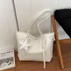 Bolsa de Gran Capacidad para Mujer 2026 Moda Nuevo Estilo Casual Moda Hombro Único Tendencia Viaje Cotidiano Retro Bolsa de Mano Casual