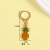 Ins Lindos Europeos y Americanos Aceite Goteando Cara Sonriente Mariposa Joyería DIY Pequeños Transparentes Fresa Cereza Piña Pendientes Colgante Hebilla de Oreja