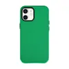 Capa de Celular Original de Couro com Padrão Lichia de Três Bordas para iPhone 14 Apple 13 Pro Max