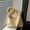 Bolso holgado de gran capacidad con pliegues para mujer 2026 nuevo bolso casual de un solo hombro cruzado para el trabajo diario bolso tote para estudiante universitario